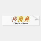 Wall Street Bumpersticker (Voorkant)