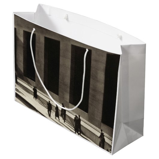 Wall Street (door Paul Strand, 1915) Groot Cadeauzakje (Achterkant Gekanteld)