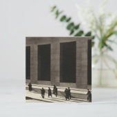 Wall Street (door Paul Strand, 1915) Kaart (Staand voorkant)