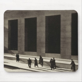 Wall Street (door Paul Strand, 1915) Muismat