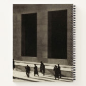 Wall Street (door Paul Strand, 1915) Notitieboek (Achterkant)