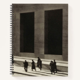 Wall Street (door Paul Strand, 1915) Notitieboek