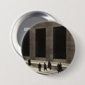 Wall Street (door Paul Strand, 1915) Ronde Button 7,6 Cm (Voorkant /achterkant)