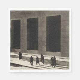 Wall Street (door Paul Strand, 1915) Servet