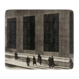 Wall Street (door Paul Strand, 1915) Snijplank