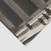 Wall Street (door Paul Strand, 1915) Tissuepapier (Detail)