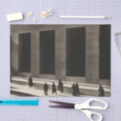 Wall Street (door Paul Strand, 1915) Tissuepapier (Craft)