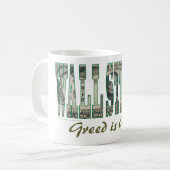 Wall Street/ Greed is goed Koffiemok (Voorkant links)