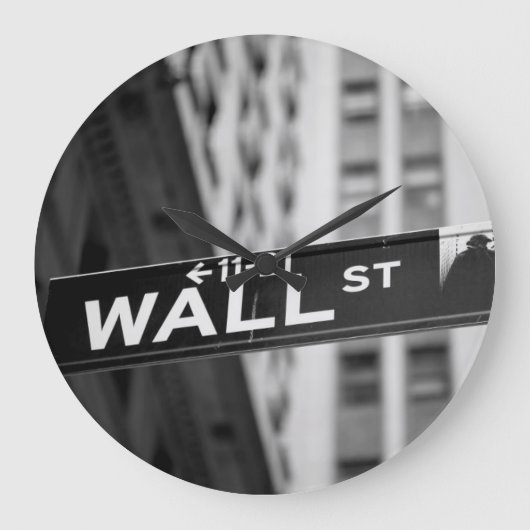 Wall street grote klok (Voorkant)