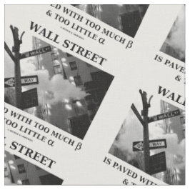 Wall Street heeft te veel Beta te weinig Alpha gev Stof