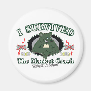 Wall-Street/I Survived the Market Crash Magneet