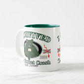 Wall-Street/I Survived the Market Crash Tweekleurige Koffiemok (Voorkant links)