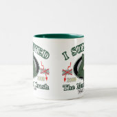 Wall-Street/I Survived the Market Crash Tweekleurige Koffiemok (Center)