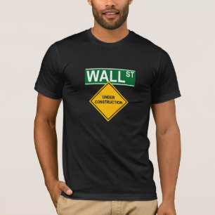 Wall Street in aanbouw T-shirt
