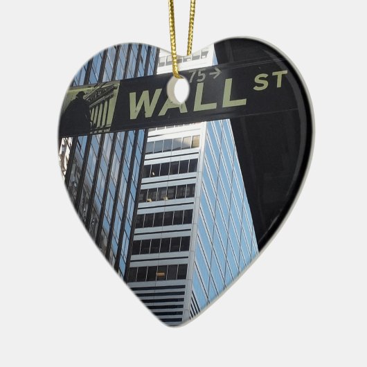 Wall Street Keramisch Ornament (Links)