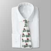 Wall Street Kerstmis met een Santa Hat Stropdas (Gebonden)
