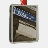 Wall Street Metalen Ornament (Rechts)