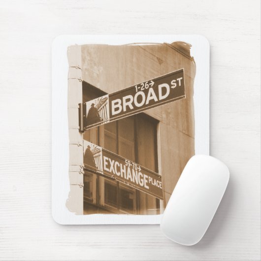 Wall Street Mousepad Muismat (Met muis)