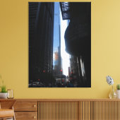Wall Street, New York Canvas Afdruk (Insitu (Woonkamer))
