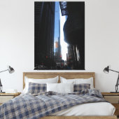 Wall Street, New York Canvas Afdruk (Insitu (Slaapkamer))