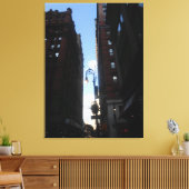 Wall Street, New York Canvas Afdruk (Insitu (Woonkamer))