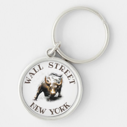 WALL STREET, NEW YORK SLEUTELHANGER (Voorkant)