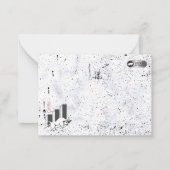 Wall Street Notitiekaartje (Achterkant)