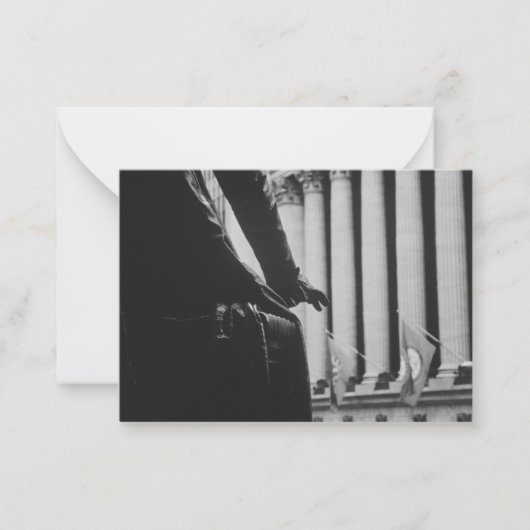 Wall Street Notitiekaartje (Voorkant)