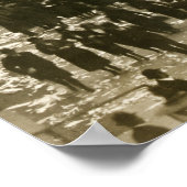 Wall Street Party, End of WW1, 1918 Poster (Hoek)