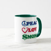 Wall Street/Peace Love Money Mok (Voorkant rechts)