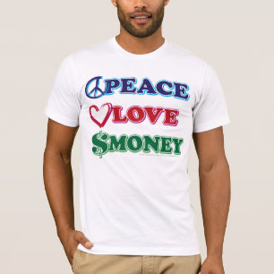 Wall-Street/Peace Love Money T-shirt