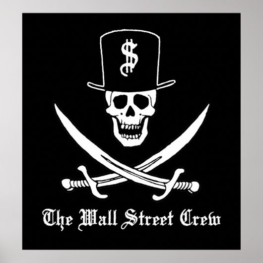 Wall Street Pirates Poster (Voorkant)