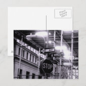 Wall Street postcard Briefkaart (Voorkant / Achterkant)