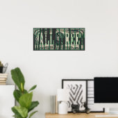 Wall Street Poster (Thuiskantoor)