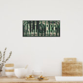 Wall Street Poster (Keuken)