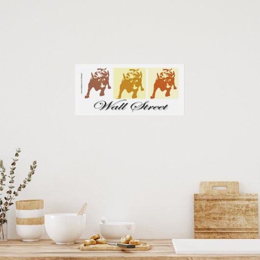 Wall Street Poster (Keuken)