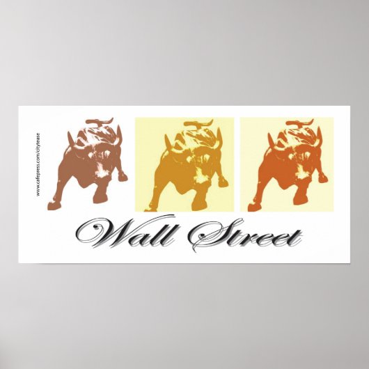Wall Street Poster (Voorkant)