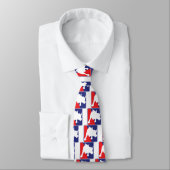 Wall Street Red White and Blue Bull Stropdas (Gebonden)