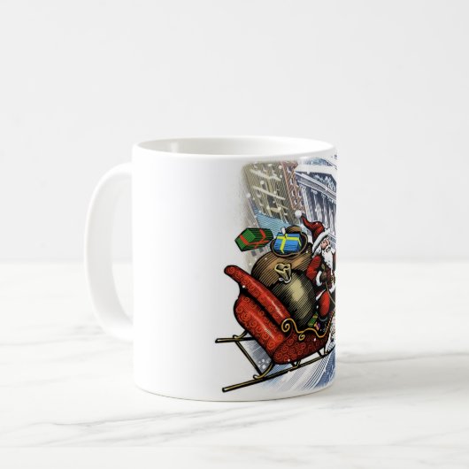 Wall Street Santa Mok (Voorkant links)