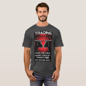 Wall Street Savage – Hustle Mode On T-shirt (Voorkant volledig)