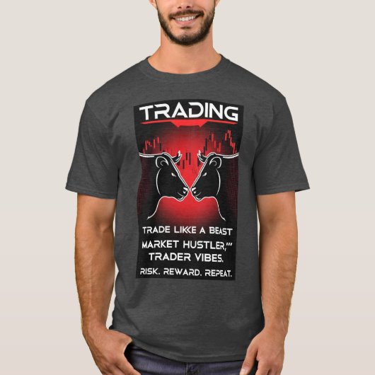 Wall Street Savage – Hustle Mode On T-shirt (Voorkant)