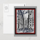Wall Street Scott Joplin Briefkaart (Voorkant / Achterkant)