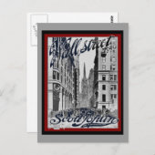 Wall Street Scott Joplin Briefkaart (Voorkant / Achterkant)