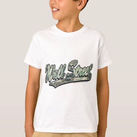 Wall-Street-Script-in-Bill T-shirt (Voorkant)