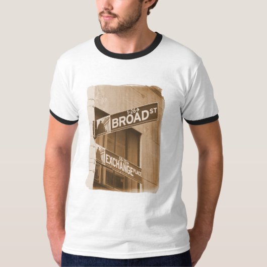 Wall Street T-shirt (Voorkant)