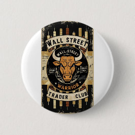 Wall Street Trader Button – Draag de drukte, pin