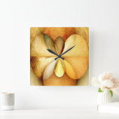 Wall Studie Art Clock Square Vierkante Klok (Huis)