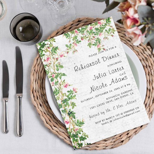  Wall Style Rosy Journal repetitie diner Kaart