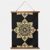 Wall Tapestry Boho Medallion Hangend Wandkleed (Voorkant)