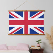 Wall Tapestry met vlag van het Verenigd Koninkrijk Hangend Wandkleed (Slaapkamer)